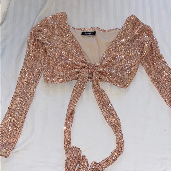 Other Two Piece Sequin Skirt Set Poshmark